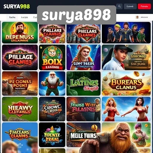 Ketersediaan Beragam Game di Surya898 untuk Pengguna